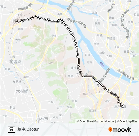 6917B Bus Line Map