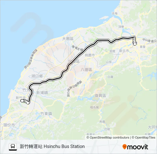 2011 Bus Line Map