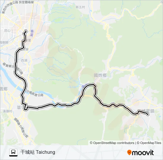 6899A Bus Line Map