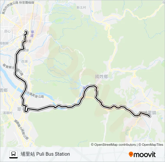 6899A Bus Line Map