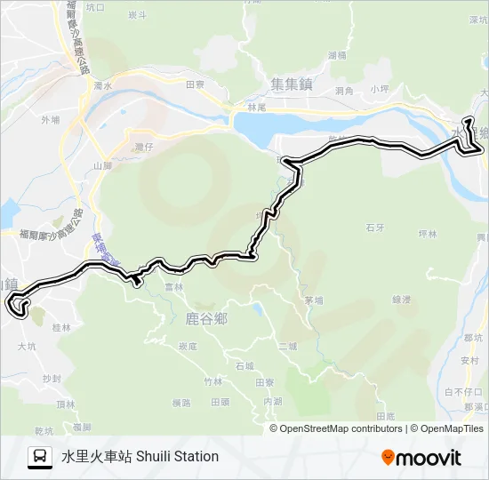 6718 Bus Line Map