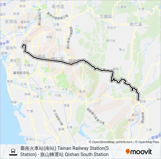 8050 Bus Line Map