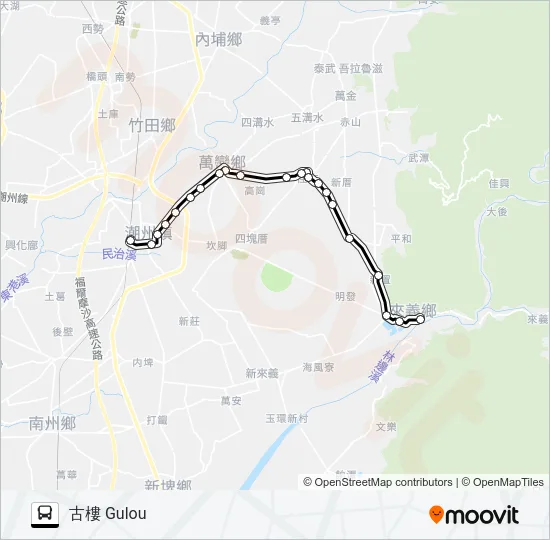 8209 Bus Line Map
