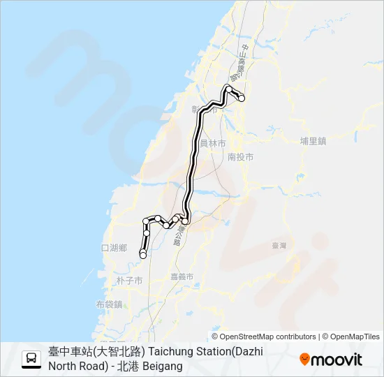 9015 Bus Line Map