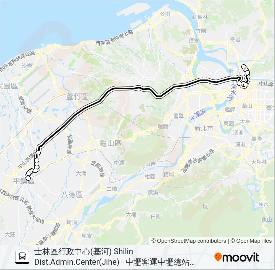 2022 Bus Line Map