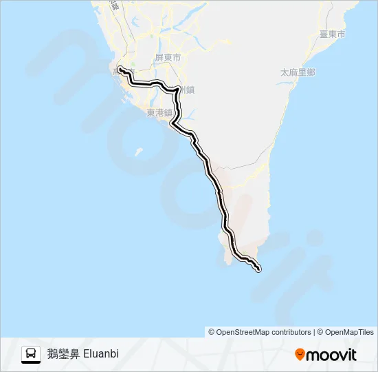 9188 Bus Line Map
