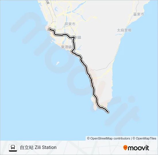 9188 Bus Line Map