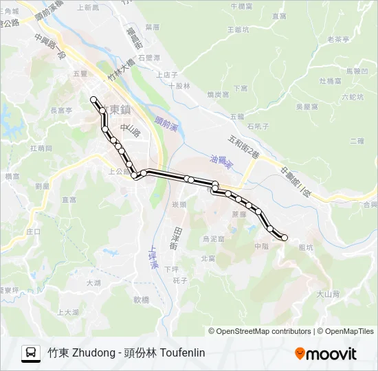 5635 Bus Line Map