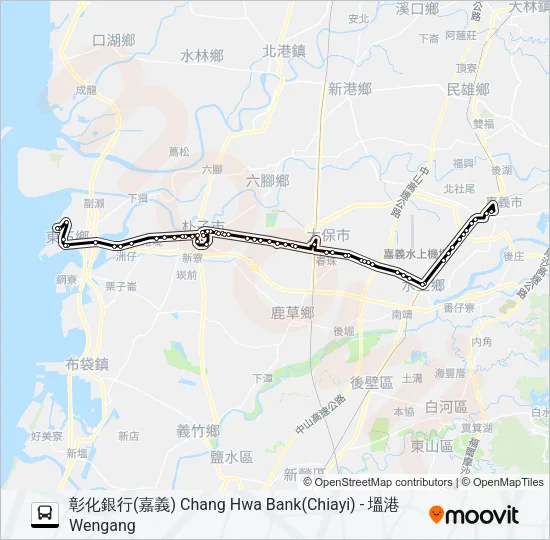 7206H Bus Line Map