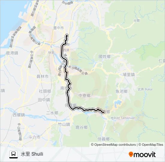 6333 Bus Line Map