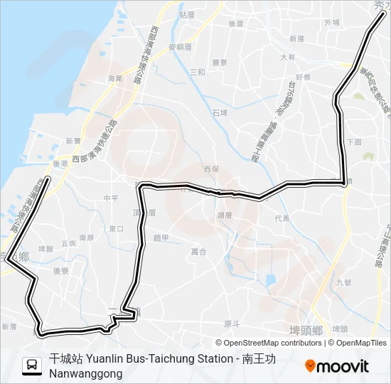6738C Bus Line Map