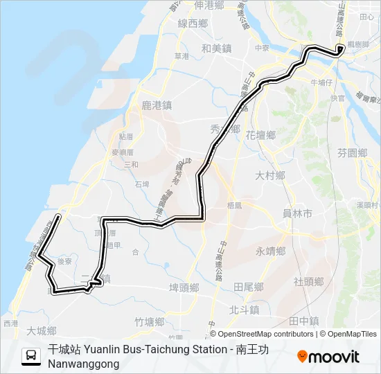 6738C Bus Line Map
