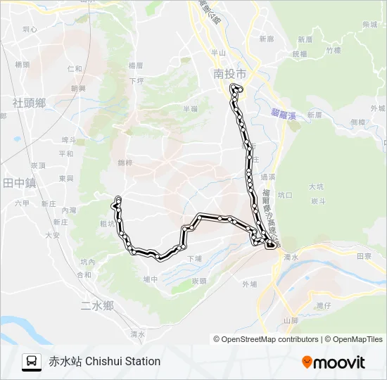 6928 Bus Line Map