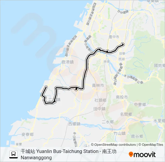 6738B Bus Line Map