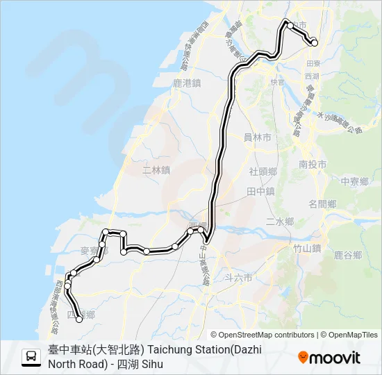 9016 Bus Line Map