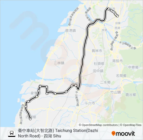 9016 Bus Line Map