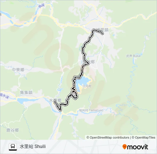 6289A Bus Line Map