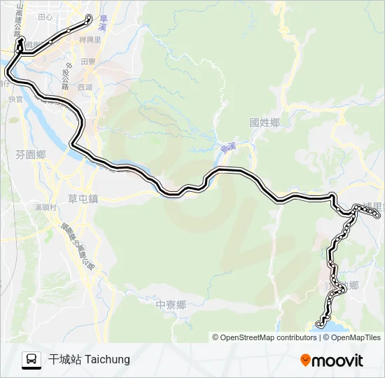 6670D Bus Line Map