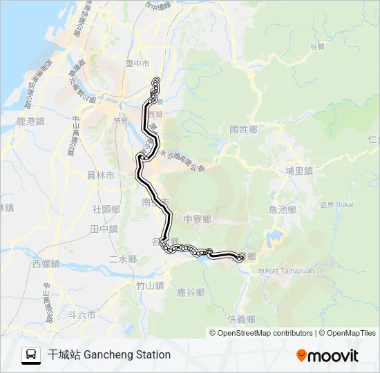 6333A Bus Line Map