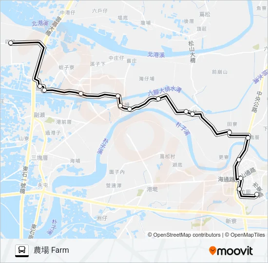 7225 Bus Line Map