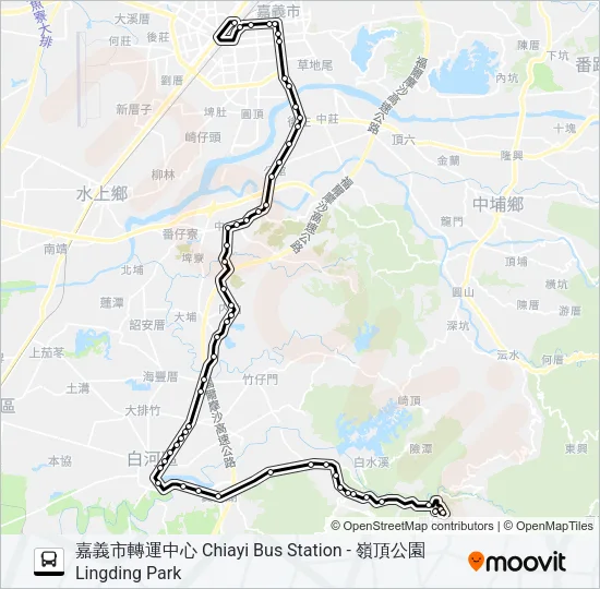 7214 Bus Line Map