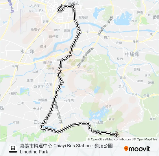 7214 Bus Line Map