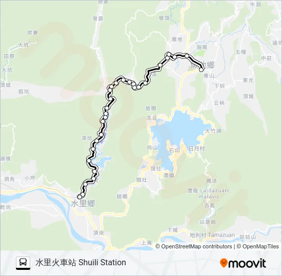 6729 Bus Line Map