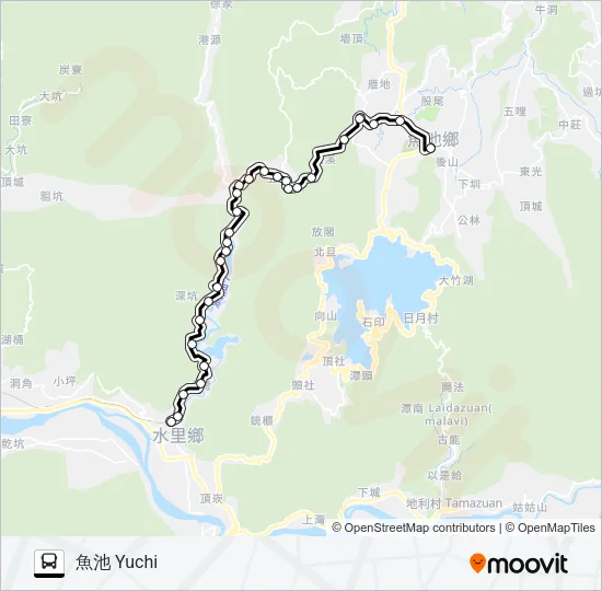 6729 Bus Line Map