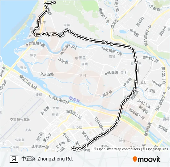 5600 Bus Line Map