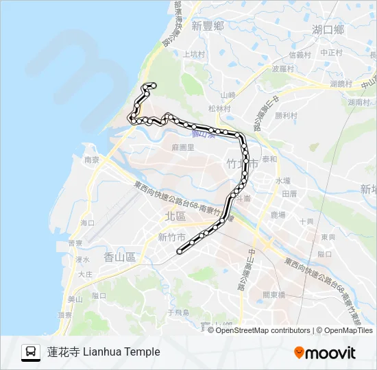5600 Bus Line Map