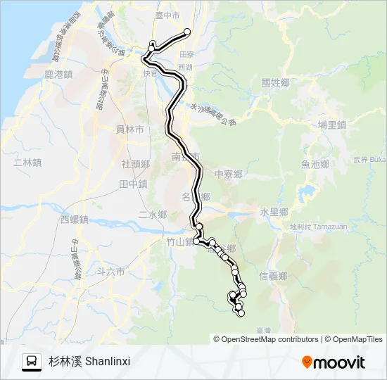 6883B Bus Line Map