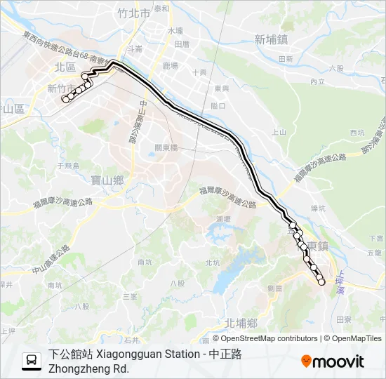 5673 Bus Line Map