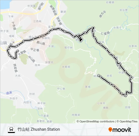 6720 Bus Line Map