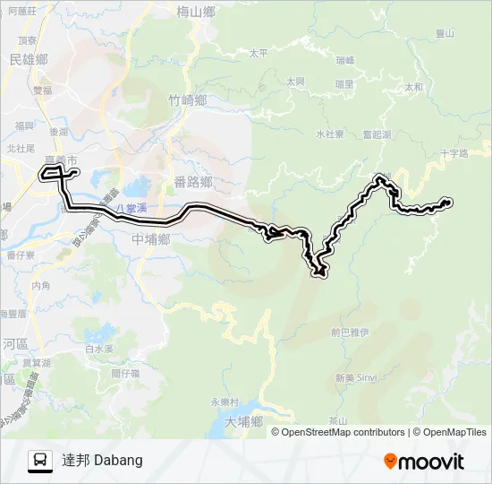 7314 Bus Line Map