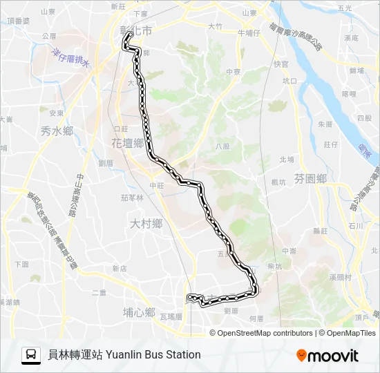 6914 Bus Line Map