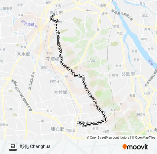 6914 Bus Line Map