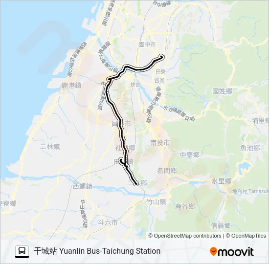 6735 Bus Line Map
