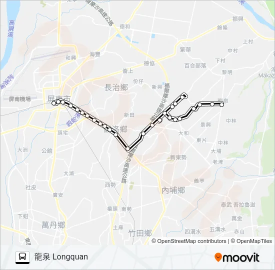 8230 Bus Line Map