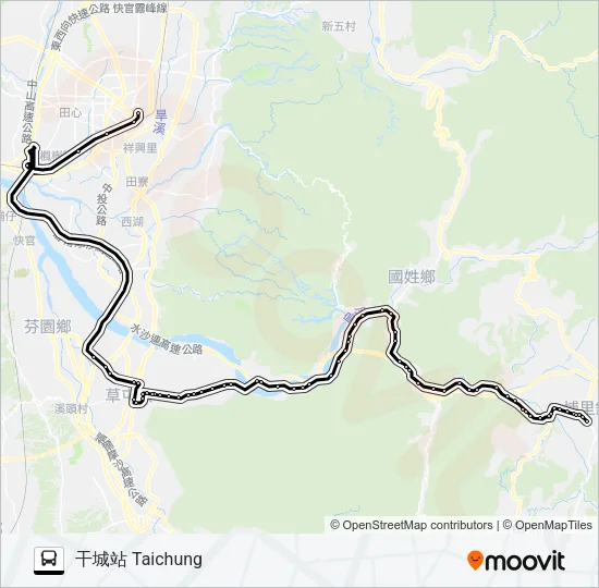 6670G Bus Line Map