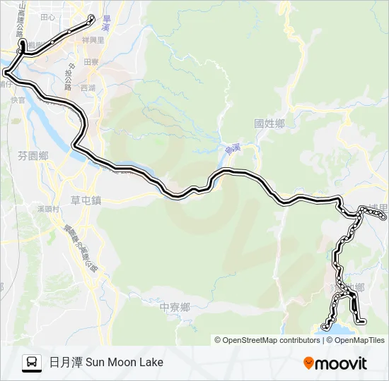 6670A Bus Line Map
