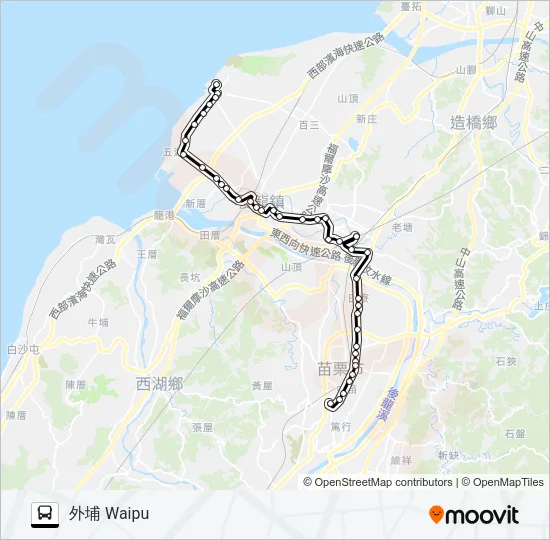 5816 Bus Line Map
