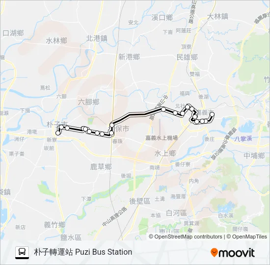 7211 Bus Line Map