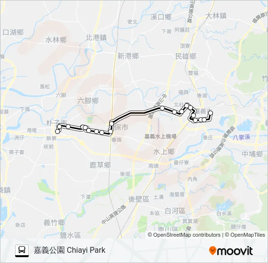 7211 Bus Line Map