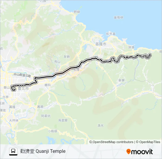 1062 Bus Line Map