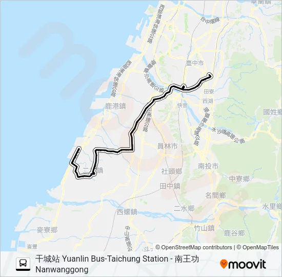 6738 Bus Line Map