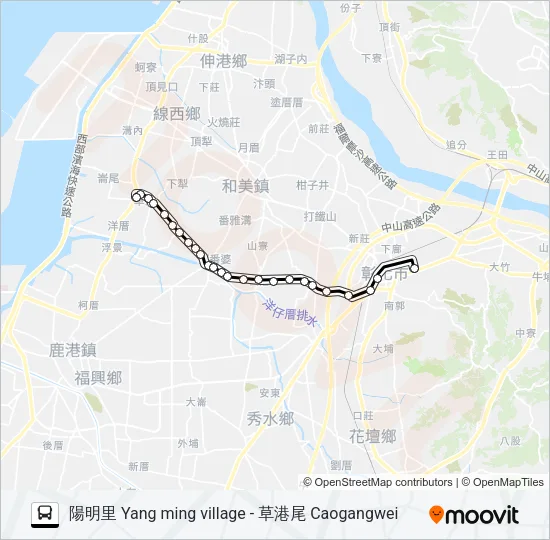 巴士6903的線路圖