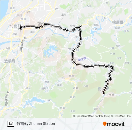 5806 Bus Line Map