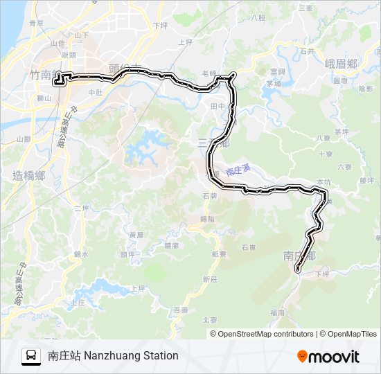 5806 bus Line Map