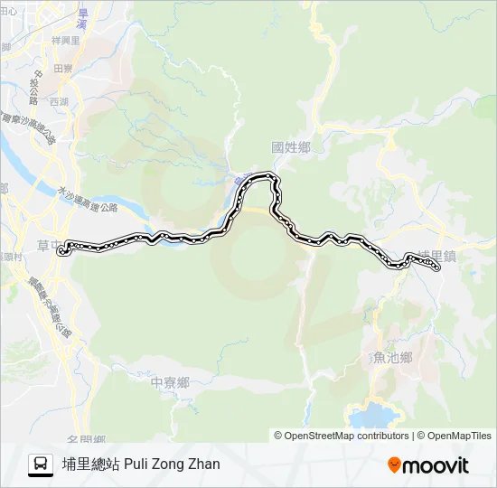6656 Bus Line Map