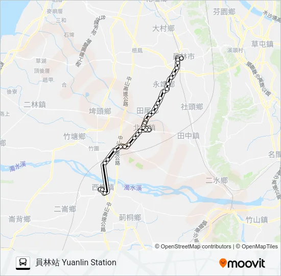 6881 Bus Line Map